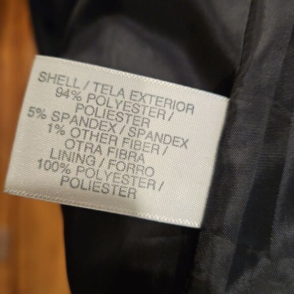 Worthington Navy and White Pinstripe Blazer sz 16W - Picture 6 of 9